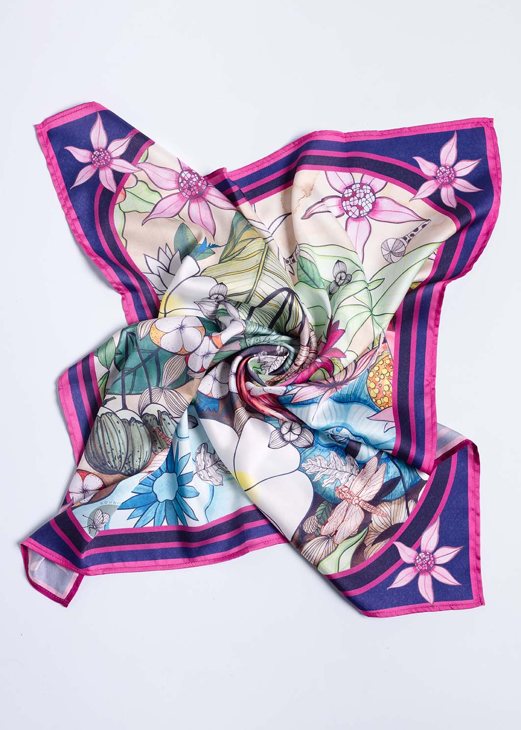 Foulard en satin - SAT004PExo67
