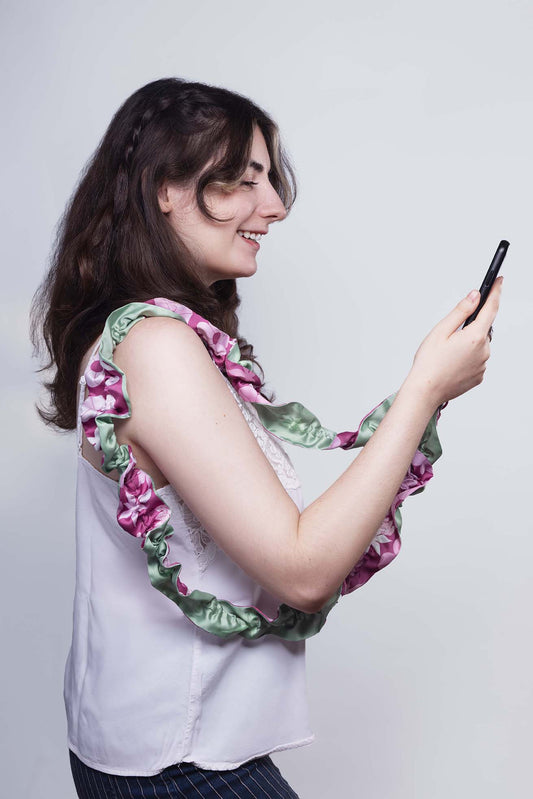 Cordon de téléphone artistique
